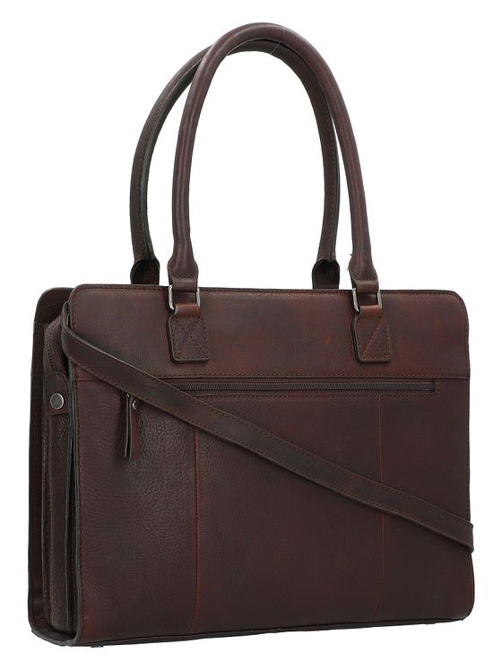 Burkely Antik Avery skuldertaske læder 35,5 cm rum til bærbar computer