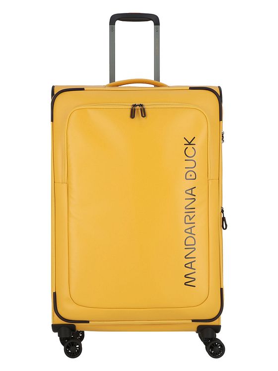 Mandarina Duck Eco Coated 4 hjul Trolley L 78 cm med strækfold