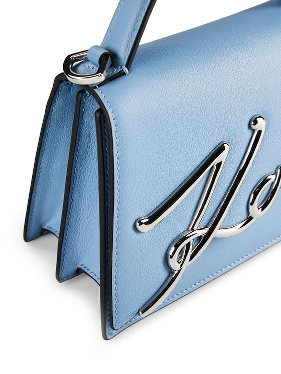 Karl Lagerfeld Signature 2.0 Håndtaske Læder 21.5 cm