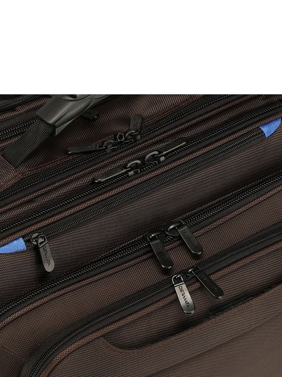 Dermata Obchodní vozík na 2 kolečkách s přihrádkou na notebook 42 cm