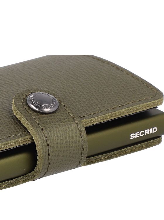 Secrid Mini peněženka Crisple držitel kreditní karty peněženka RFID kůže 6,5 cm