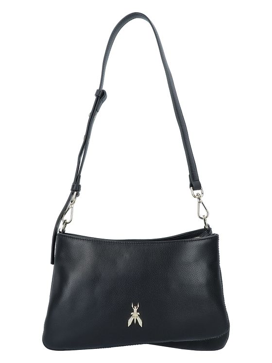 Patrizia Pepe Tris Skuldertaske Læder 28 cm