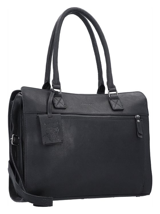 Burkely Antik Avery skuldertaske læder 35,5 cm rum til bærbar computer