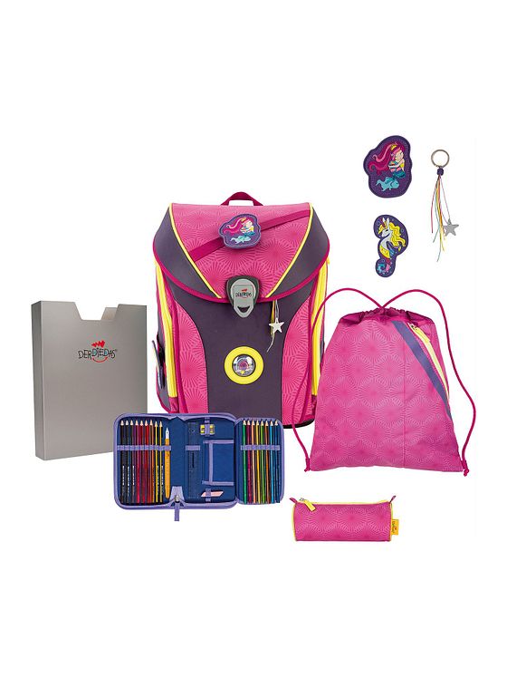 DerDieDas ErgoFlex Max Superflash Skoleransel-sæt DerDieDas ErgoFlex Max Superflash Skoleransel-sæt