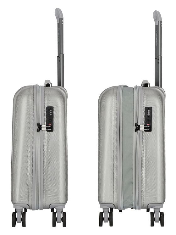 Polestream Moonrock 4 kolečka Kabinkový kufr S 55 cm s roztažitelným záhybem