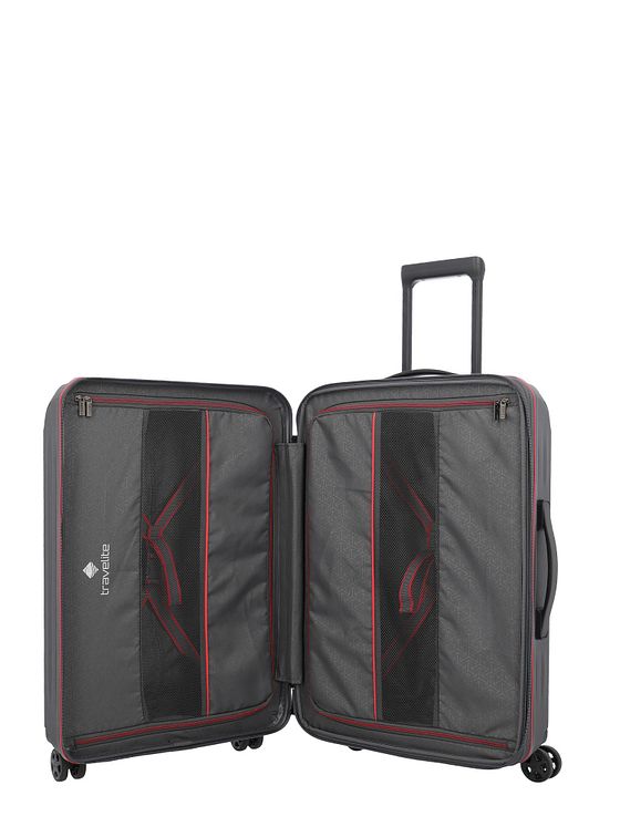 Travelite Dynamiic 4 kolečka Sada kufrů 3-dílný s roztažitelným záhybem