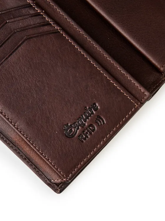 Esquire Chicago Plånbok RFID-skydd Läder 9.5 cm