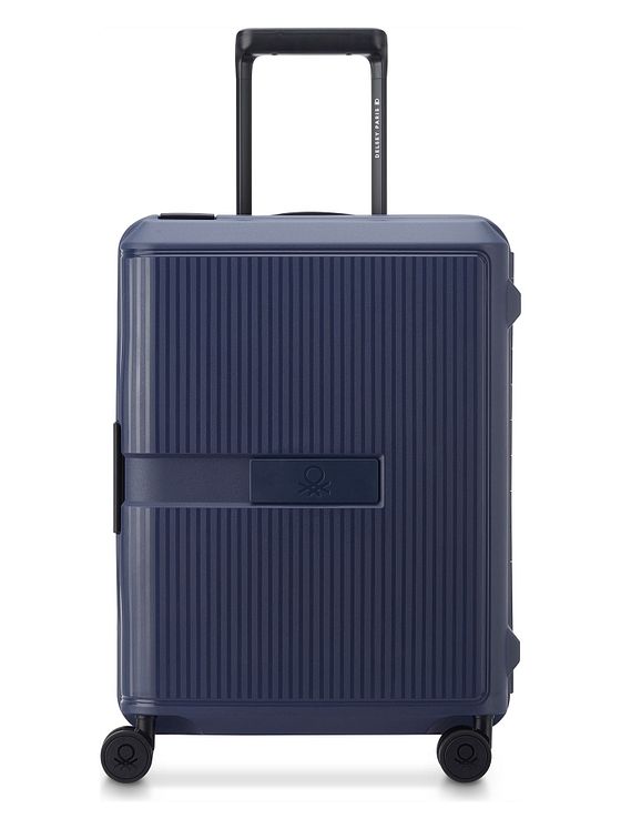 Delsey Paris x United Colors of Benetton Color Block Hardside 4-hjuls kabinevogn 55 cm