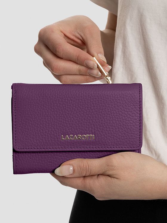 Lazarotti Bologna Leather Pung Læder 14 cm