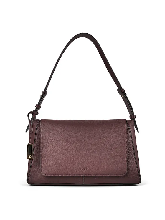 Boss Ameline Skuldertaske Læder 31 cm Boss Ameline Skuldertaske Læder 31 cm