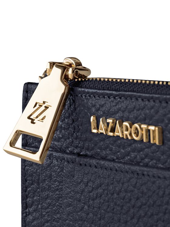 Lazarotti Bologna lædernøgleholder Kortholder i læder 11,5 cm med rum til luftmærker