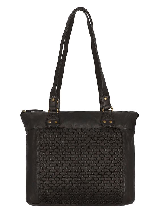 Greenland Nature Femi & Nine-skuldertaske i læder 35 cm