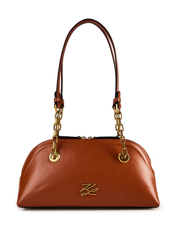 Karl Lagerfeld Autograph Skuldertaske Læder 30 cm