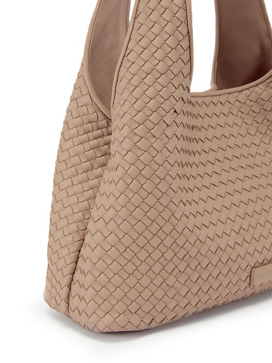 LES VISIONNAIRES Paz Weave Silky Skuldertaske Læder 42 cm