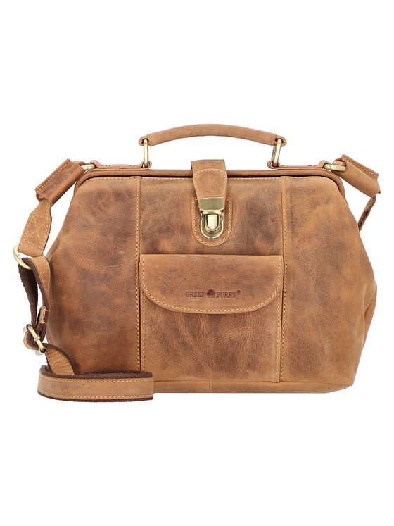 Greenburry Vintage håndtaske i læder 31 cm Greenburry Vintage håndtaske i læder 31 cm