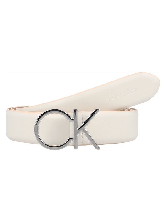 Calvin Klein CK Logo Bælte Læder