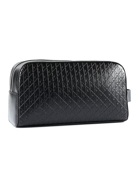 Calvin Klein CK AOP Kultur-taske Læder 27 cm Calvin Klein CK AOP Kultur-taske Læder 27 cm