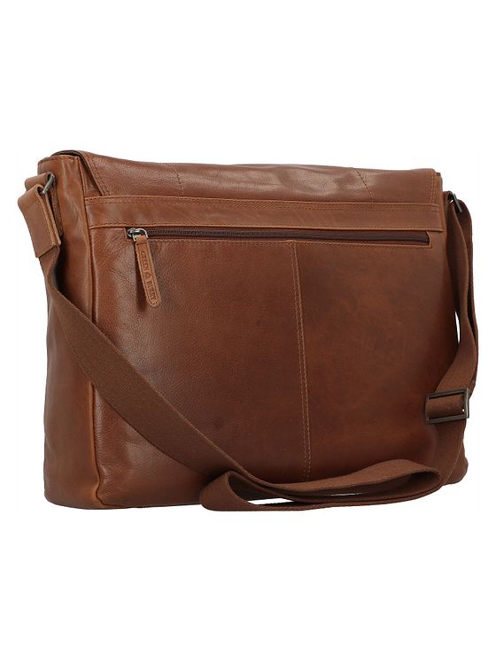 Greenburry Vintage Dokumenttaske Messenger Læder 40 cm Laptoprum