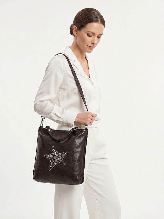 Campomaggi Renata Skuldertaske Læder 31 cm Campomaggi Renata Skuldertaske Læder 31 cm