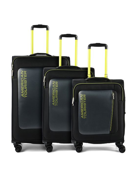 American Tourister Aktivus 4 hjul Kuffert 3-delt med strækfold American Tourister Aktivus 4 hjul Kuffert 3-delt med strækfold