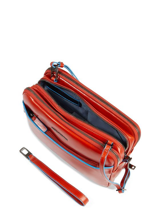 Piquadro Blue Square Skuldertaske Læder 23 cm