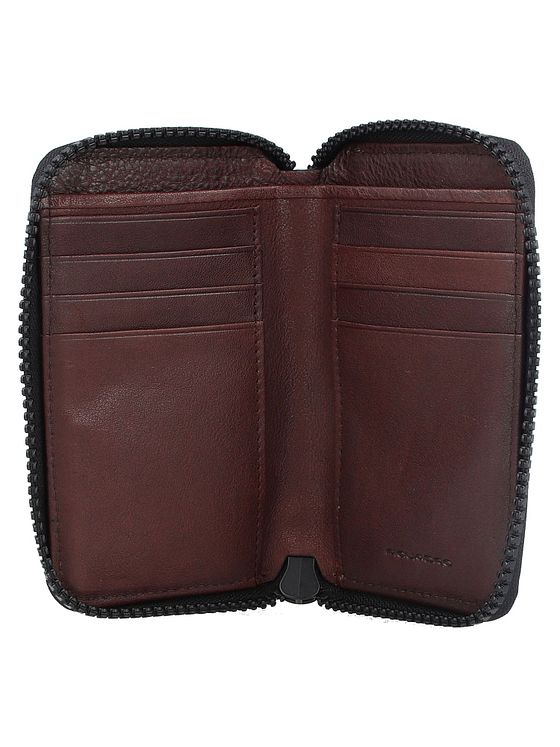 Piquadro Harper pung i læder 9 cm Piquadro Harper pung i læder 9 cm