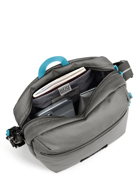 Pacsafe GO Festival tyverisikret skuldertaske RFID 17 cm Pacsafe GO Festival tyverisikret skuldertaske RFID 17 cm