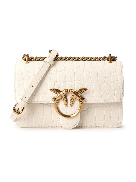 PINKO Love One Skuldertaske Læder 21 cm PINKO Love One Skuldertaske Læder 21 cm