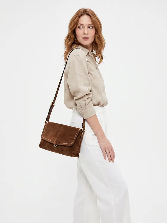Gianni Chiarini Eugenia Bolsa de hombro Piel natural 27 cm Gianni Chiarini Eugenia Bolsa de hombro Piel natural 27 cm