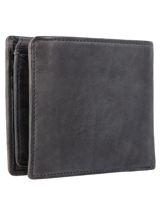 Greenburry Vintage vasket pung i læder 13 cm