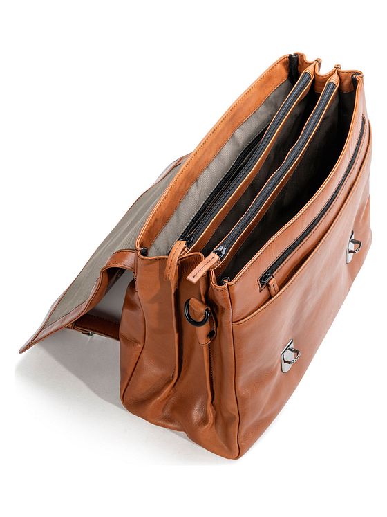 Farmhood Memphis dokumentmappe XXL 3 rum læder 39 cm