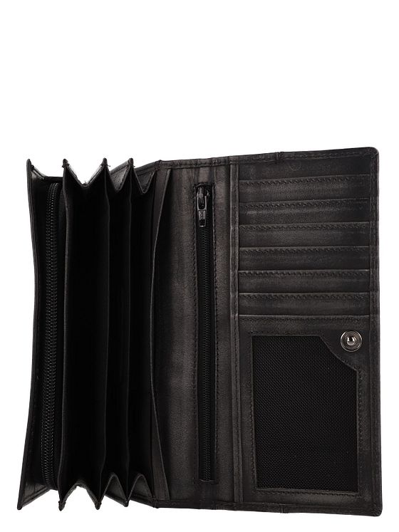 Greenburry Destressed Pung RFID-beskyttelse Læder 18.5 cm