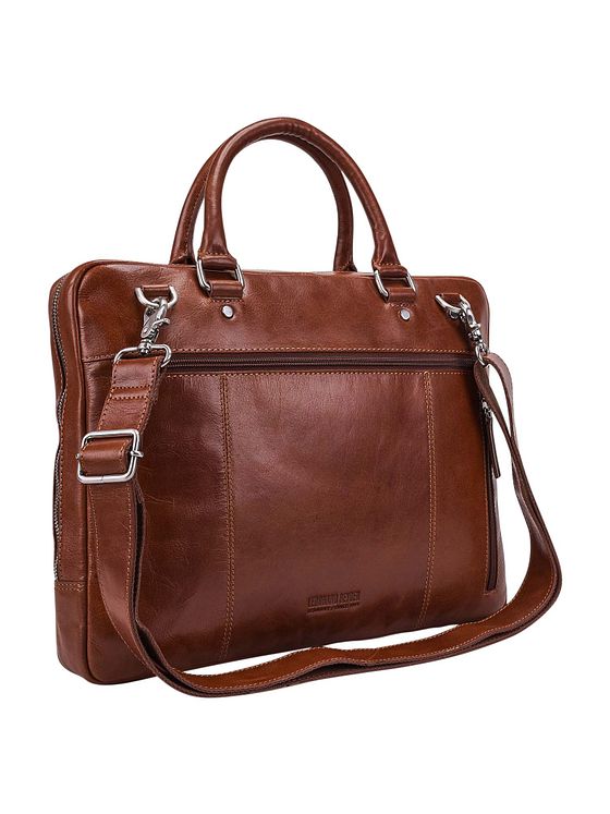 Leonhard Heyden Cambridge dokumentmappe læder 37 cm rum til bærbar computer