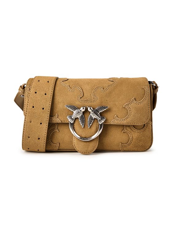 PINKO Love One Skuldertaske Læder 22 cm