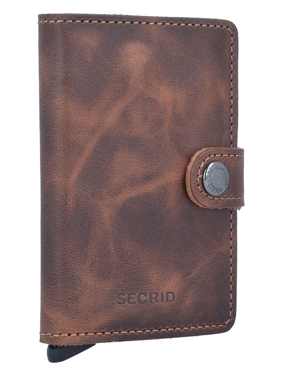 Secrid Miniwallet Vintage držitel kreditní karty peněženka RFID kůže 6,5 cm
