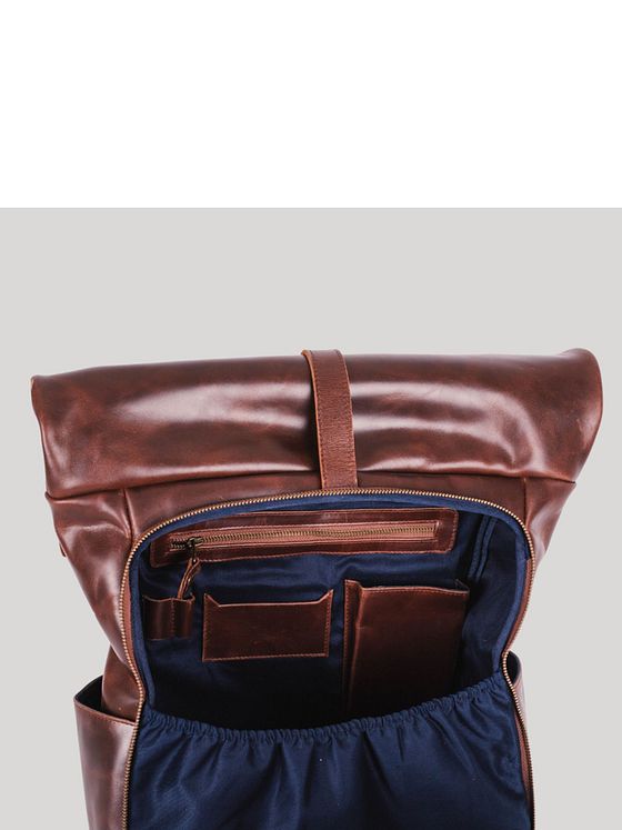 Buckle & Seam Nomad Forretningsrygsæk Læder 61 cm Laptoprum Buckle & Seam Nomad Forretningsrygsæk Læder 61 cm Laptoprum