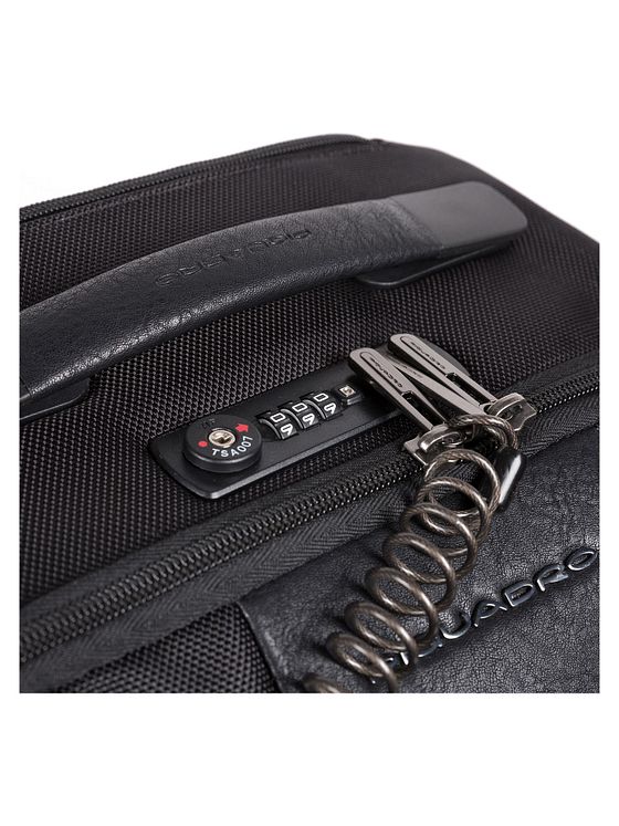 Piquadro Kort 2-hjulet rygsæk-trolley 53 cm rum til bærbar computer