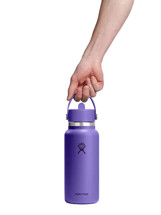 Hydro Flask Hydration Wide Flex Straw Cap Botella de agua 945 ml Hydro Flask Hydration Wide Flex Straw Cap Botella de agua 945 ml