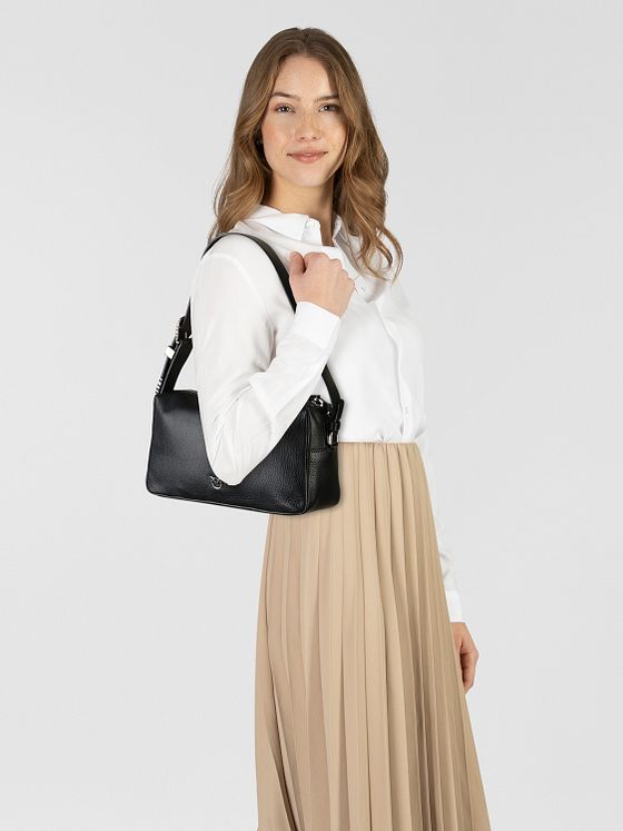 PINKO Bauletto Taška přes rameno Kůže 25 cm