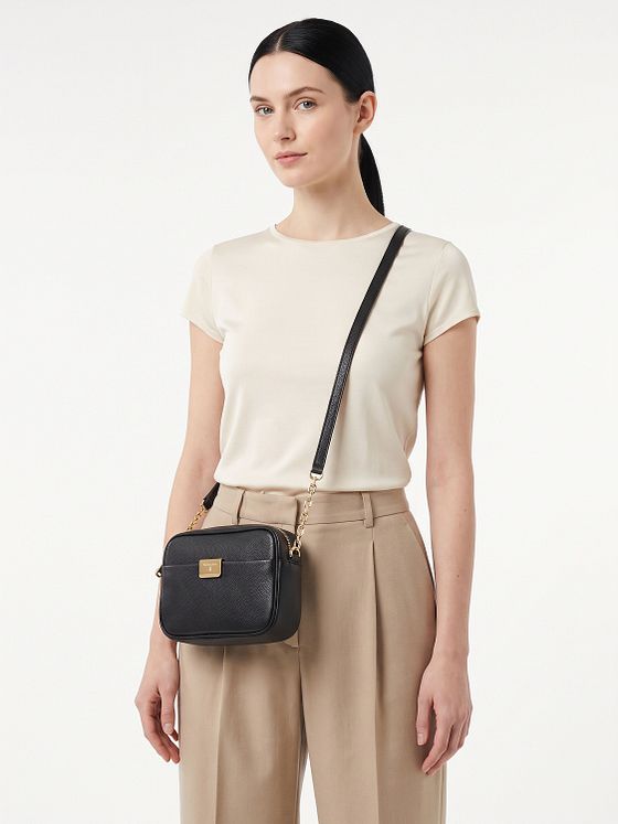 Patrizia Pepe Crossbody-väska Läder 19 cm Patrizia Pepe Crossbody-väska Läder 19 cm