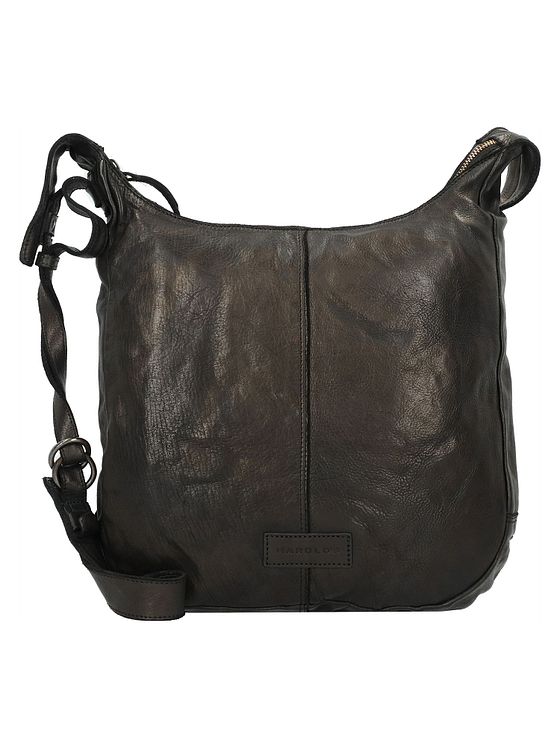 Harold's Submarine skuldertaske i læder 31 cm