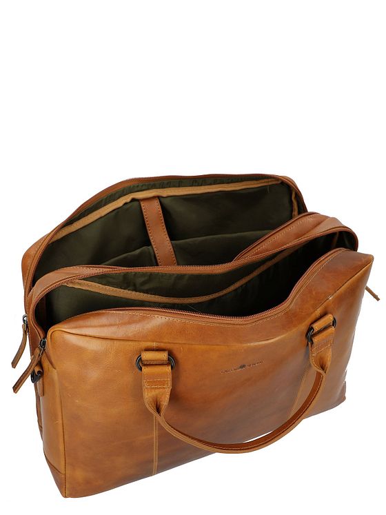 Greenburry Newport Dokumenttaske Læder 43 cm Laptoprum