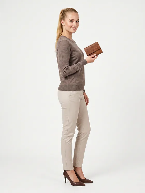 Maître Birkenfeld Dalene Cartera Piel natural 12 cm Maître Birkenfeld Dalene Cartera Piel natural 12 cm