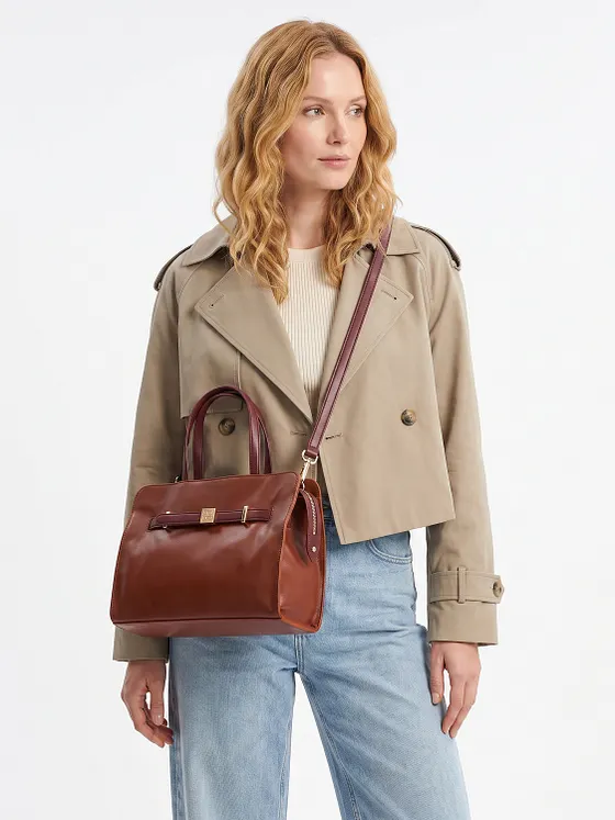 DuDu Crossbody taske Læder 32 cm DuDu Crossbody taske Læder 32 cm