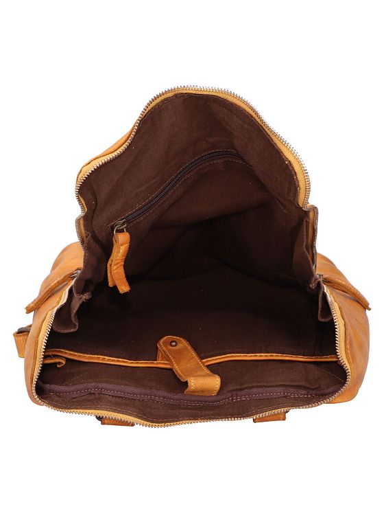 Harold's Submarine-rygsæk i læder med 32 cm rum til bærbar computer Harold's Submarine-rygsæk i læder med 32 cm rum til bærbar computer