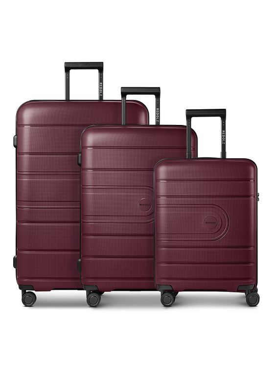 Redolz Essentials 11 4 ruedas Set de maletas 3 piezas Con fuelle expandible