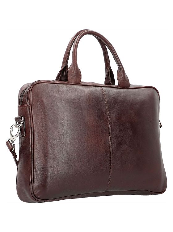 Dermata Dokumentmappe i læder med 39 cm rum til bærbar computer