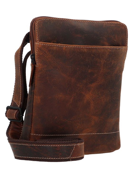 Jack Kinsky Baltimore 24 Skuldertaske Læder 19 cm