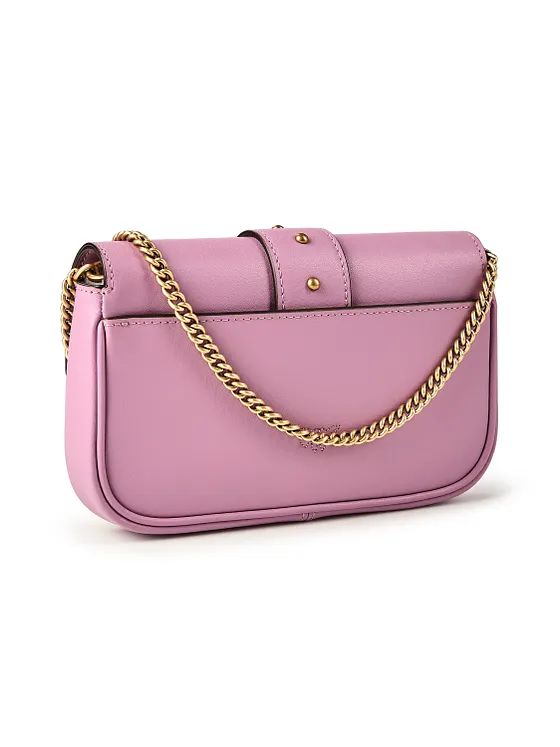 PINKO Love One Crossbody-väska Läder 20 cm PINKO Love One Crossbody-väska Läder 20 cm
