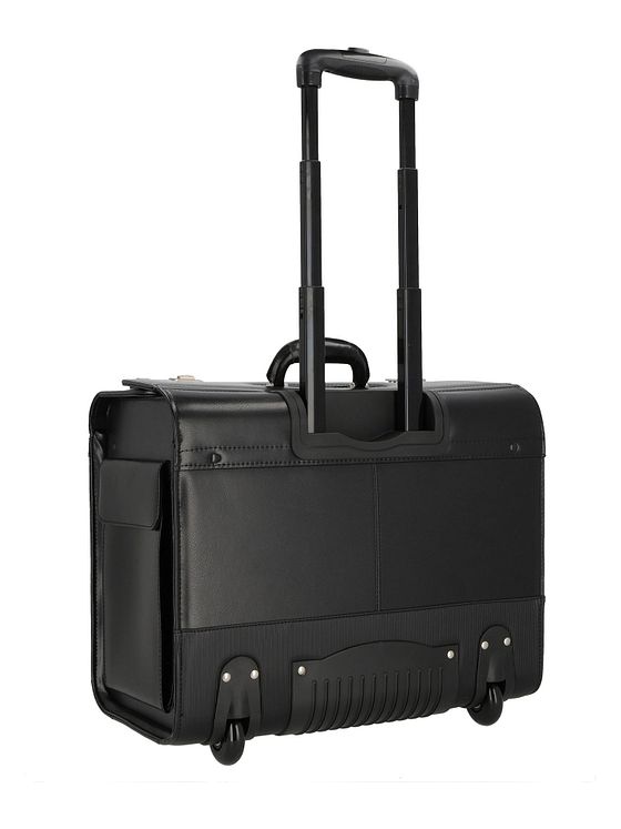 Dermata 2 hjul Pilot-trolley Læder 39 cm